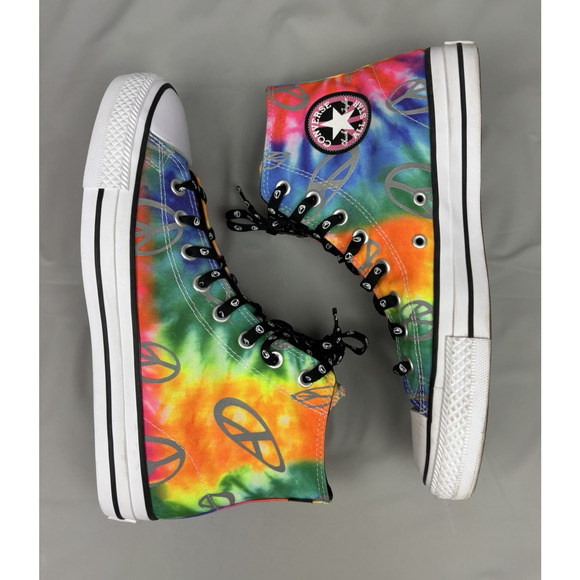 Converse Chuck Taylor All Star Pro Reflective Tie Dye High Top Mens 9 Womens 11